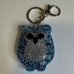 Sparkling Owl Keychain